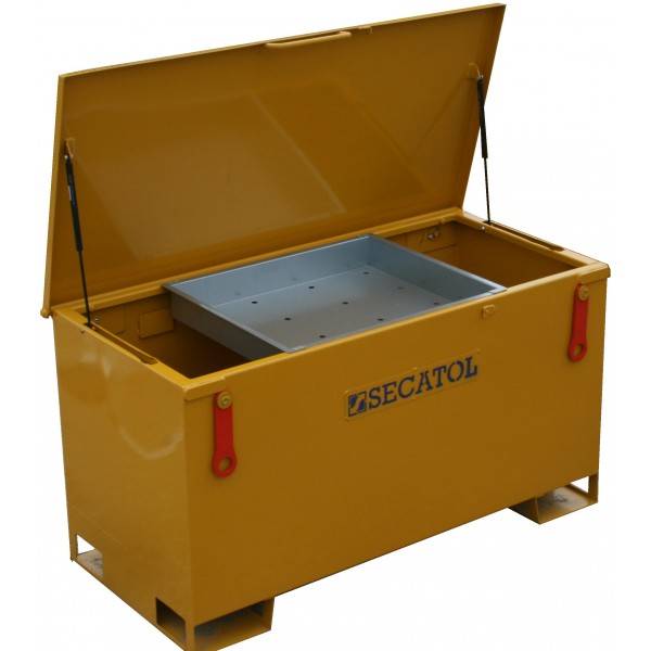 A la ventre coffre de chantier secatol sur le secteur de Nice