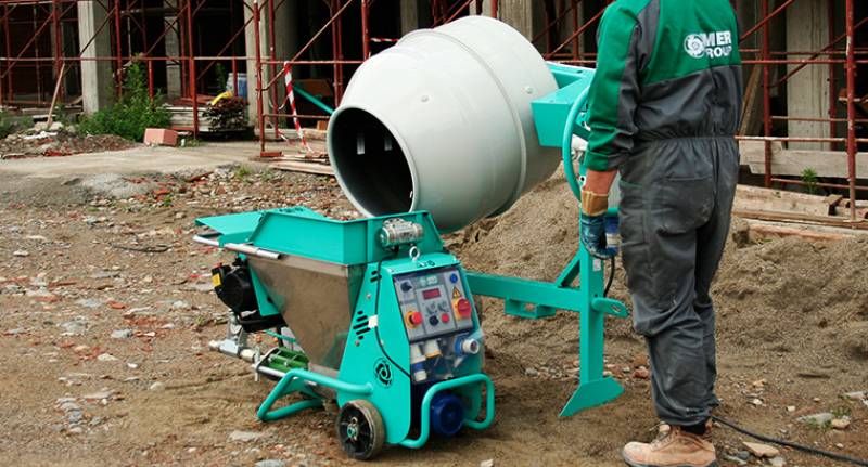 vente machine à enduit IMER sur le 06