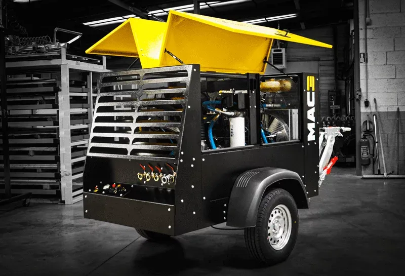 Vente de compresseur d'air et pioche à air MAC3 sur le secteur de Vitrolles et toute la région PACA