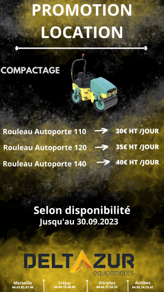 PROMOTION COMPACTAGE dans les Bouches du Rhône, le Var et les Alpes Maritimes